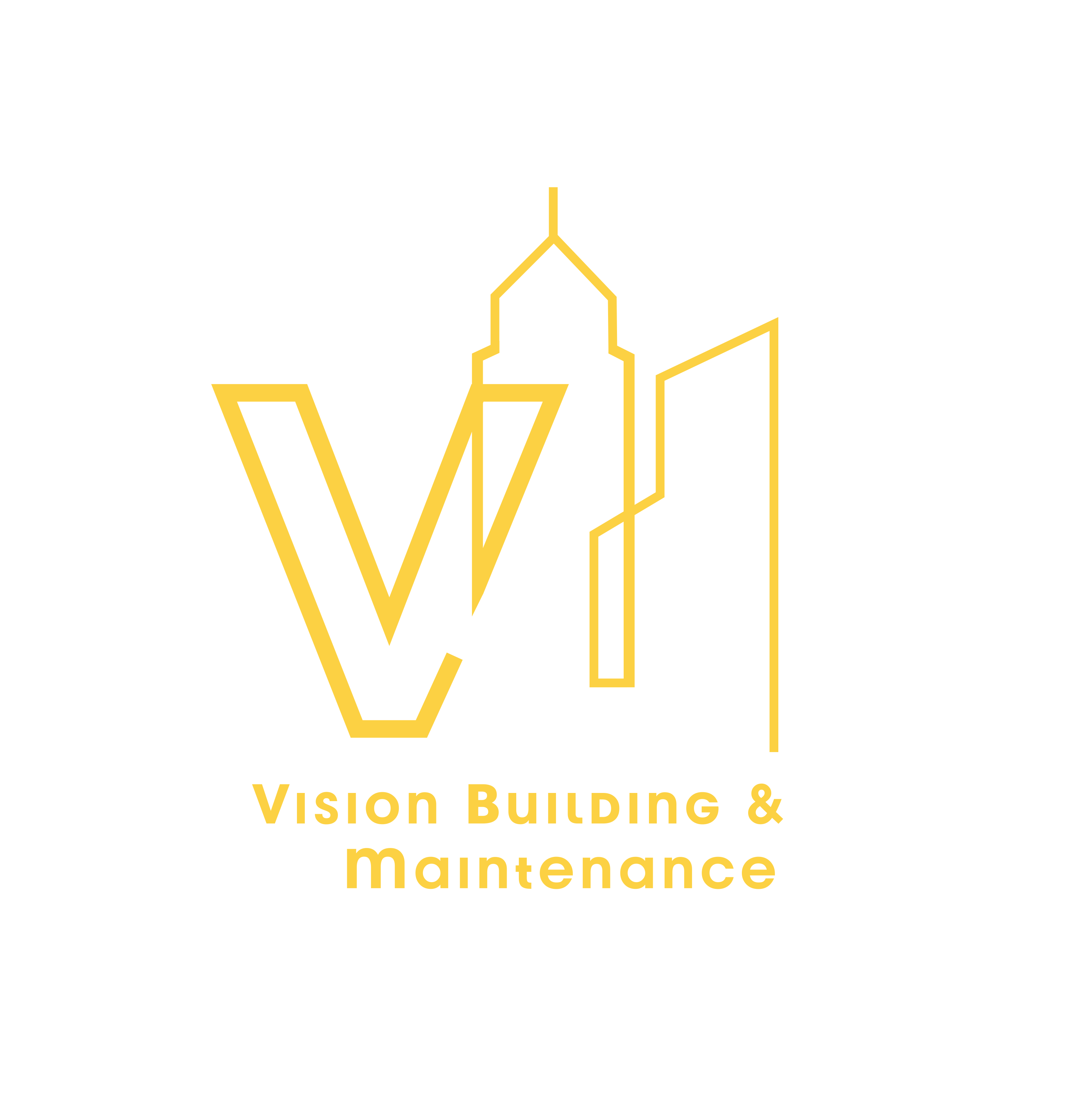 Vision Building & Maintenance Logo